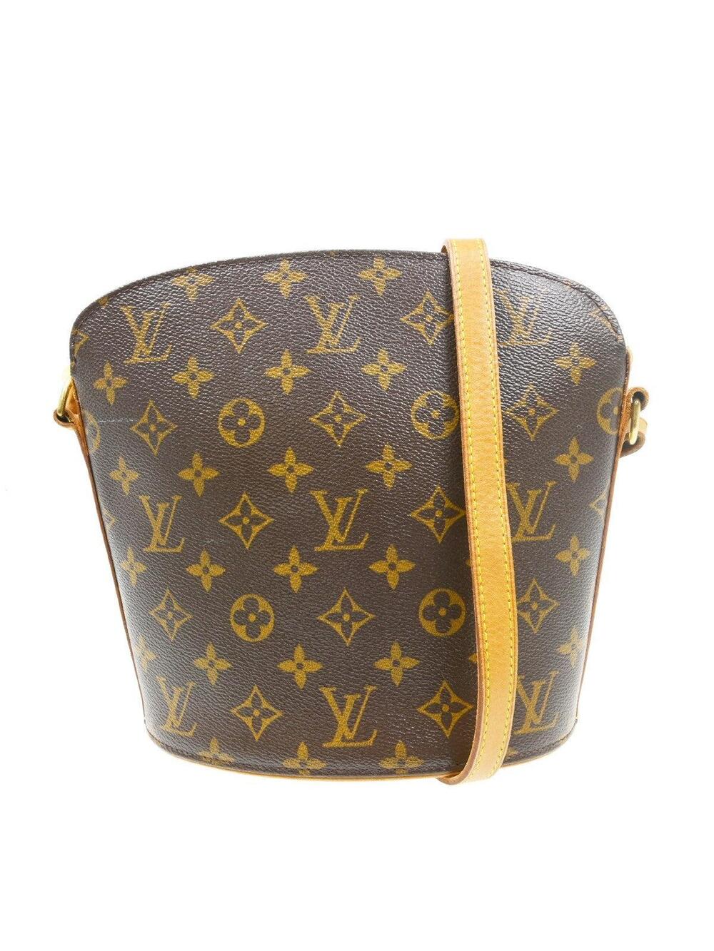 Louis Vuitton Drouot Handbag Canvas #367297L90B